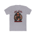 All Gas No Bloodwork T‑Shirt — Retro Tough Gym Tee