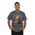 Founding Flexer T-Shirt — Funny George Washington Graphic Tee
