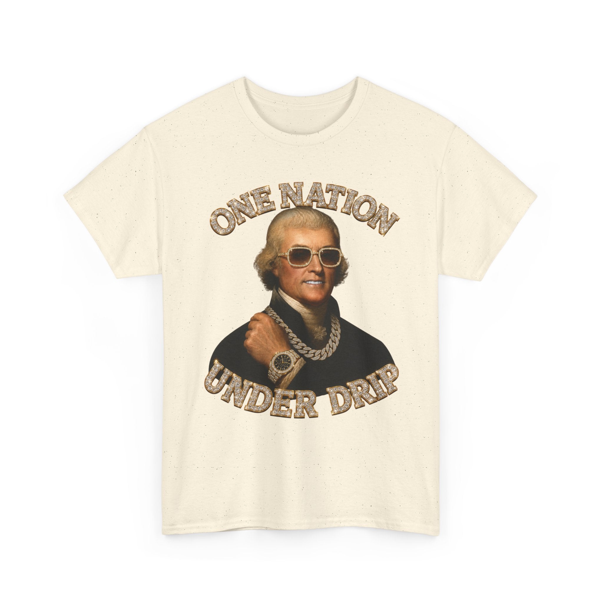 One Nation Under Drip Thomas Jefferson T-Shirt